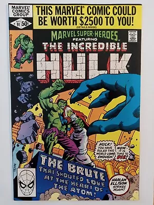 Marvel Super-Heroes # 91 Reprints Incredible Hulk # 140 Key 1st Jarella Ellison  • $4.98