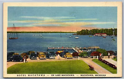 Postcard MI Hotel Macatawa On Lake Macatawa Michigan U10 • $5.92