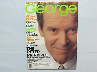 George Magazine November 1998 Peter Jennings 3a • $17.99