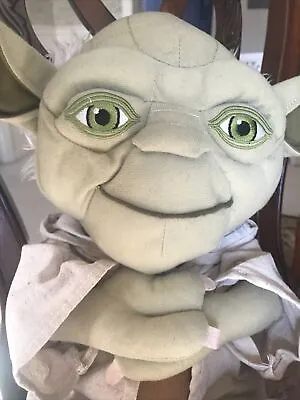 Star Wars Master Yoda Plush 18  Stuffed Animal Plushie Doll • $10