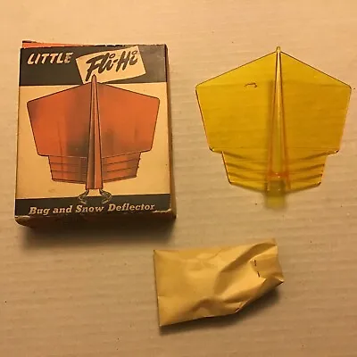 Vintage Little Fli-Hi  Deflector (amber) • $29.99