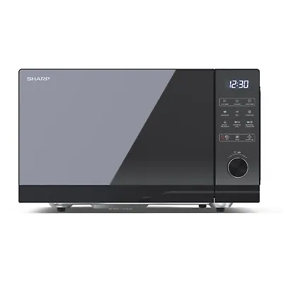 Sharp 25L 900W Digital Combination Flatbed Microwave - Black YCGC52BUB • £184.99