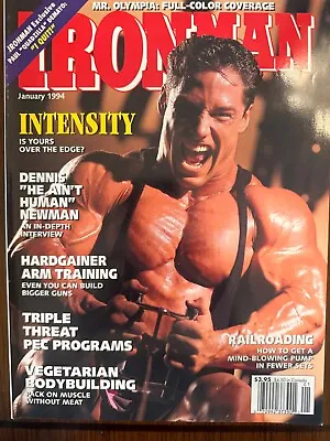 Ironman January 1994 Mr Olympia Full Color Coverage Dorian Yates Poster • £4.02