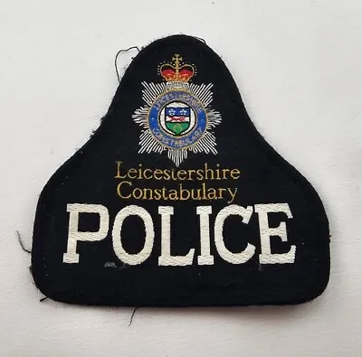 Obsolete Leicestershire Constabulary Police Patch Badge • £6