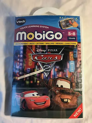 Vteck Mobigo Disney Pixar Cars Touch Learning System 5-8 Yrs NIP Sealed • $5.99