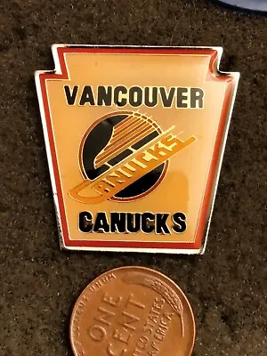 Vintage Vancouver Canucks NHL Hockey Sports Logo Lapel Pin • $5.99