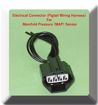 4 Wires Electrical Connector Of MAP Sensor AS375 Fits: Mazda 3 6 CX7 MX5 Miata • $10.79