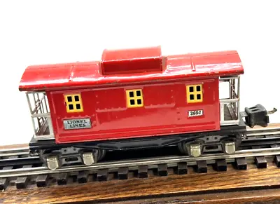 Lionel Pre War 2657 Tin Plate Caboose • $12