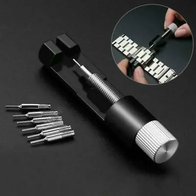 New Metal Adjustable Watch Band Strap Bracelet Link Remover Repair Tool Kit X9H0 • $1.60