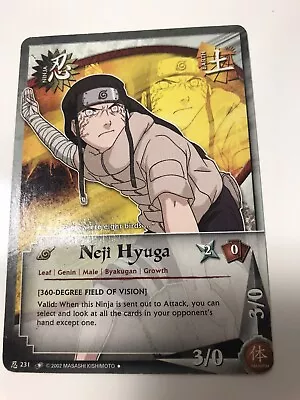 Naruto Tcg CCG  Neji Hyuga [Protecting The Plan] English Near Mint • $1