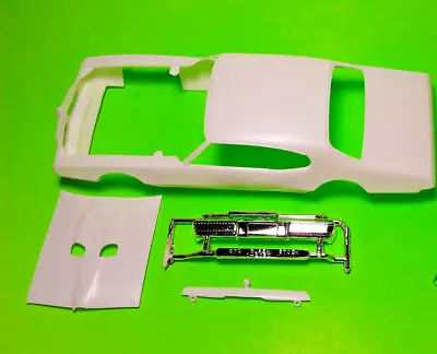 1970 Pontiac GTO Super Stocker 1/25 Race Car Hood Body Chrome Bumper Model • $14.39