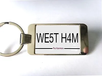 £4.99 • Buy West Ham Number Plate Style Keyring Keyfob Fob Bottle Opener Gift