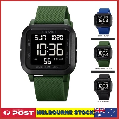 $18.99 • Buy SKMEI Digital Sports Watch Mens Casual Military Waterproof Water Resistant 1894