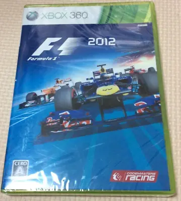 Xbox 360 F1 2012 Japanese Games With Box Tested Genuine • $29.99