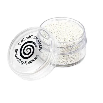Creative Expressions Cosmic Shimmer Embossing Sprinkles - Snow Storm - 20ml • £4.75