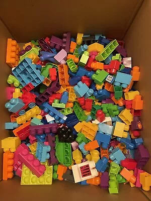 Mega Bloks Big Building Blocks Lot Of 355 Blocks Mixed Variety Of Pieces • $88.88