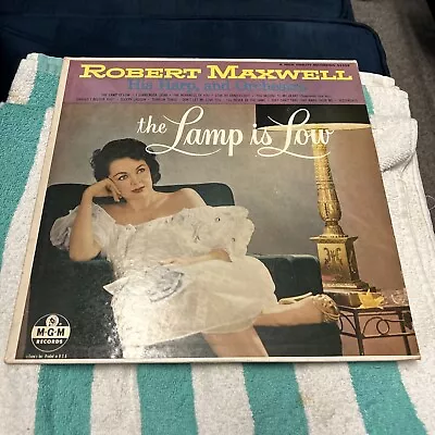 Robert Maxwell THE LAMP IS LOW Rare Lp 1956 MGM Records E3308 Vinyl CHEESECAKE • $5