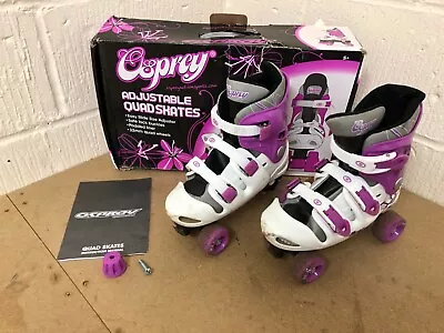 *SEE DESC* Osprey Kids Roller Skates Adjustable Roller Skates Girls 3-5 UK Child • £14.99