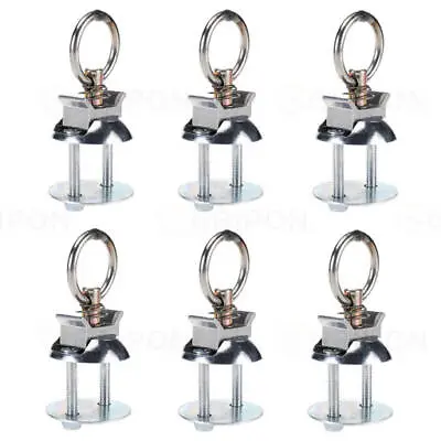 GRIPON (Pack Of 6) Bolt On L Track Tie Down Anchor With Backer Plate Tie Down • $20.96
