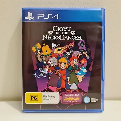 Crypt Of The Necrodancer PS4 PlayStation 4 Includes Soundtrack (Separate Disc) • $24.99