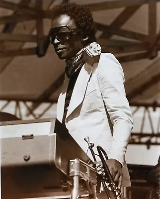 Miles Davis At Newport 1975 Toned Photo By Tom Copi • $75