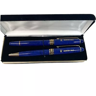 Morton Salt Advertising Collectible Umbrella Girl Executive Pen Set • $19.87