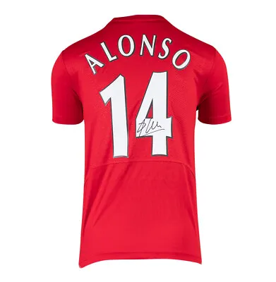 £180.99 • Buy Xabi Alonso Signed Liverpool Shirt - 2005 Champions League Final, Number 14