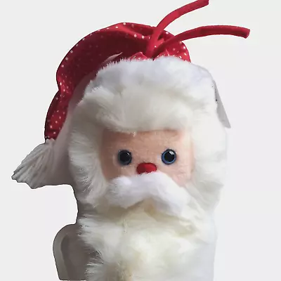 Vintage Dakin Santa Musical Plush Pull Crib Toy Plays Here Comes Santa Claus • $73.77