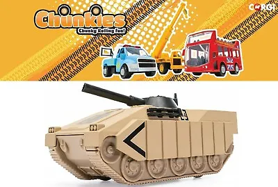 £10.99 • Buy CORGI CHUNKIES Military Armoured Tank UK Toy Vehicle **BRAND NEW**