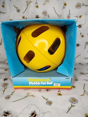 Vintage Kiddicraft Wobbly Fun Ball 1980 Boxed New • $15.47