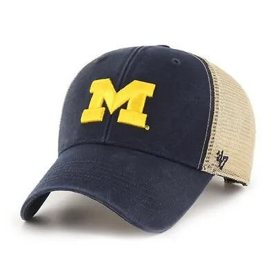 MICHIGAN WOLVERINES FLAGSHIP WASH '47 MVP NAVY Hat Cap • $22.99