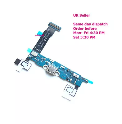 Samsung Galaxy Note 4 N910F Micro USB Charging Port Microphone Flex Replacement • £3.99