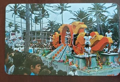 50th Anniversary The Carnival Veracruz Mexico Vintage Postcard • $4.98