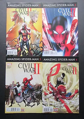 Civil War II: Amazing Spider-Man #1 - 4 (Complete Limited Series) [VF/NM (9.0)] • $11.95