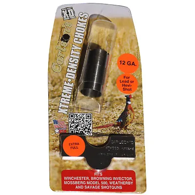 Carlson's Choke Tube 12 GA Winchester Browning Mossberg Flush Extra Full #12216 • $19.49