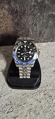 GMT Professional Diver. Batman  Bezel. 'Witcher Logo.  NH35 MOVEMENT Automatic   • $170