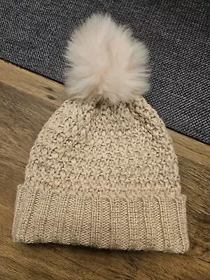 Primark Girls Winter Hat 7-8 Years Light Pink • £1.99