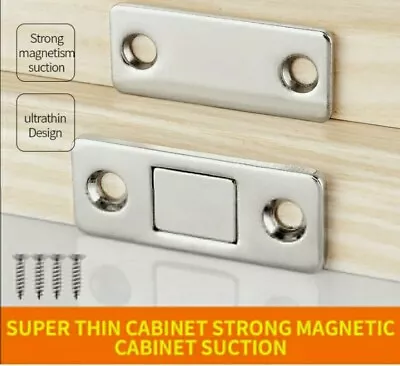 £3.34 • Buy 2-20 Pcs Strong Magnetic Catch Latch Ultra Thin - Fast Delivery 