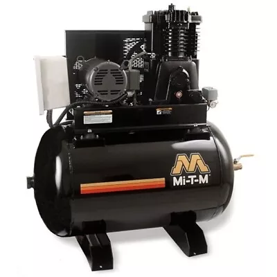 MI-T-M - ACS-23105-80H -  Horizontal Air Compressor 5 HP 230V • $2400