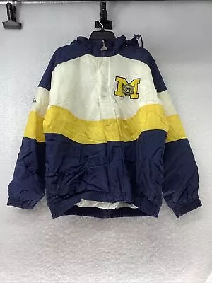 Apex One University Of Michigan Puffer Jacket Men’s Size Large • $84.99