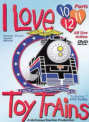 I Love Toy Trains Parts 10-12 DVD Color Dolby Full Screen Multi • $8.86