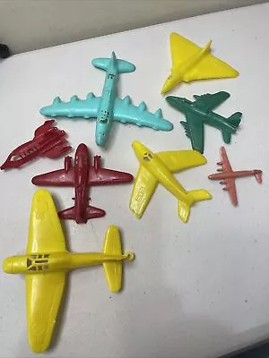 Vintage 8 MPC Marx Hong Kong Military Jets Airplanes 1960s 1970s • $21.60