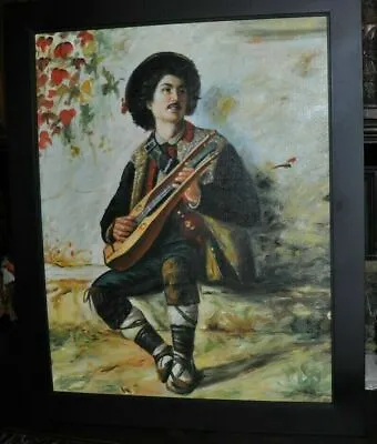 Beautiful Young Musician  Lad Painting • $1100