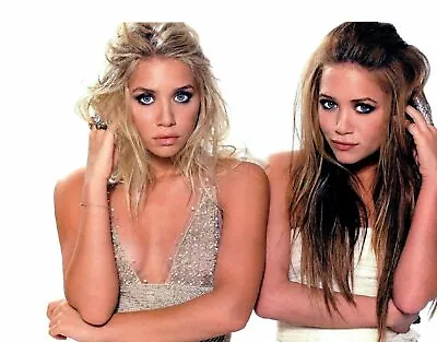 Mary Kate And Ashley Olsen Touching Her Hair 8x10 Picture Celebrity Print • $4