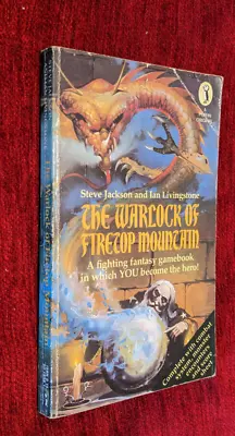 Warlock Of Firetop Mountain - Jackson Livingstone -1982 1st Edition 1st Printing • £69.99