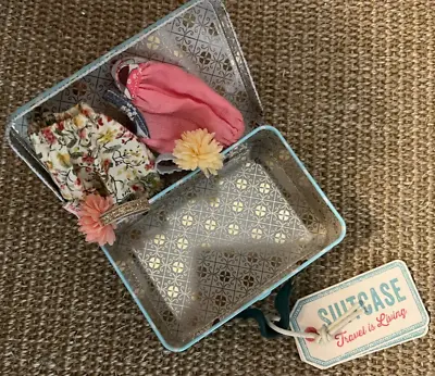 Maileg Micro Suitcase With 2 Dresses For Mice Retired 2017 BNWT • £31.99