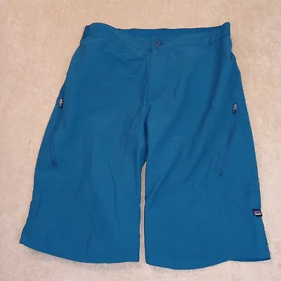Patagonia Bike Cycling Shorts Blue Men's Size 28/30 • $32
