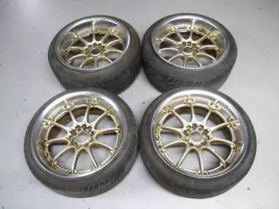 JDM RAYS VOLK GT-N 9J+11 10J+17 PCD114.3 5 Holes 18 Inch Rays Volk Rac No Tires • $9100.77