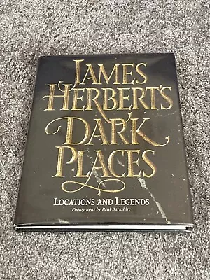 James Herbert: James Herbert's Dark Places: Signed Uk Book Club Hardcover • £50