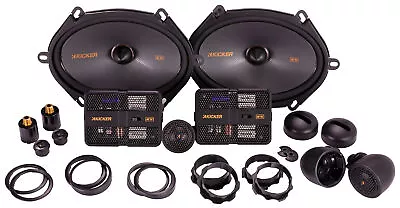 Kicker 47KSS6804 6x8  100 Watt Car Audio Component Speakers Pair KSS680 • $174.95